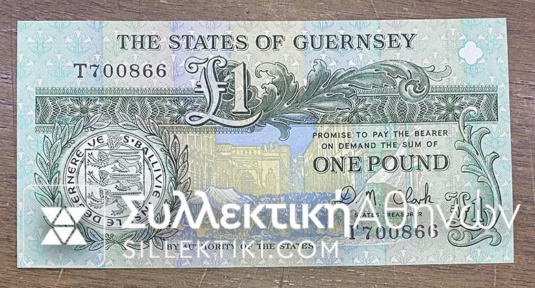 GUERNSEY 1 Pound UNC